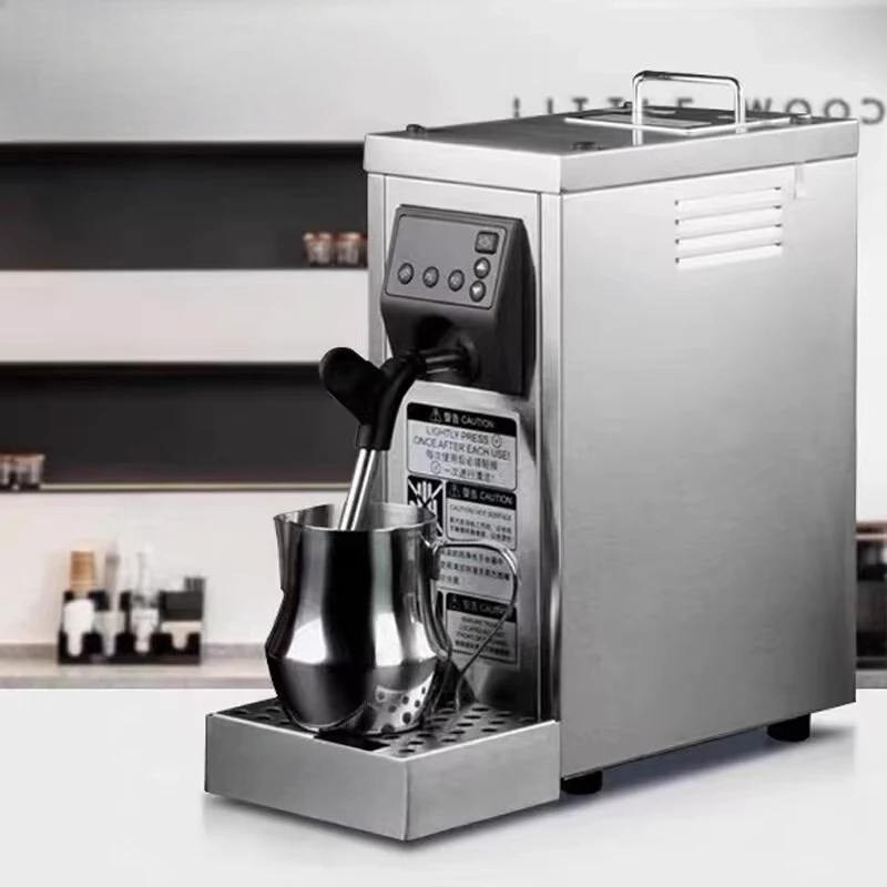 220V Fully Automat Professional Milk Steamer With Temperature Setting/Stainless Steel Milk Frother Machine