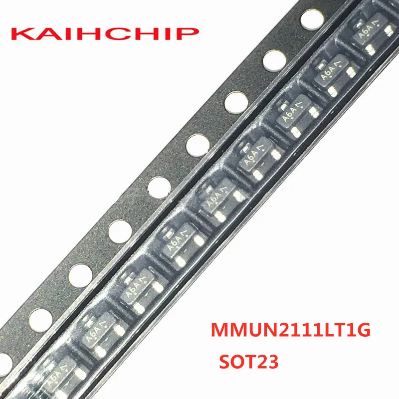 

3000pcs=（1reel ） MMUN2111LT1G A6A MMUN2112LT1G A6B MMUN2113LT1G A6C MMUN2114LT1G A6D MMUN2115LT1G A6E MMUN2211LT1G A8A SOT-23