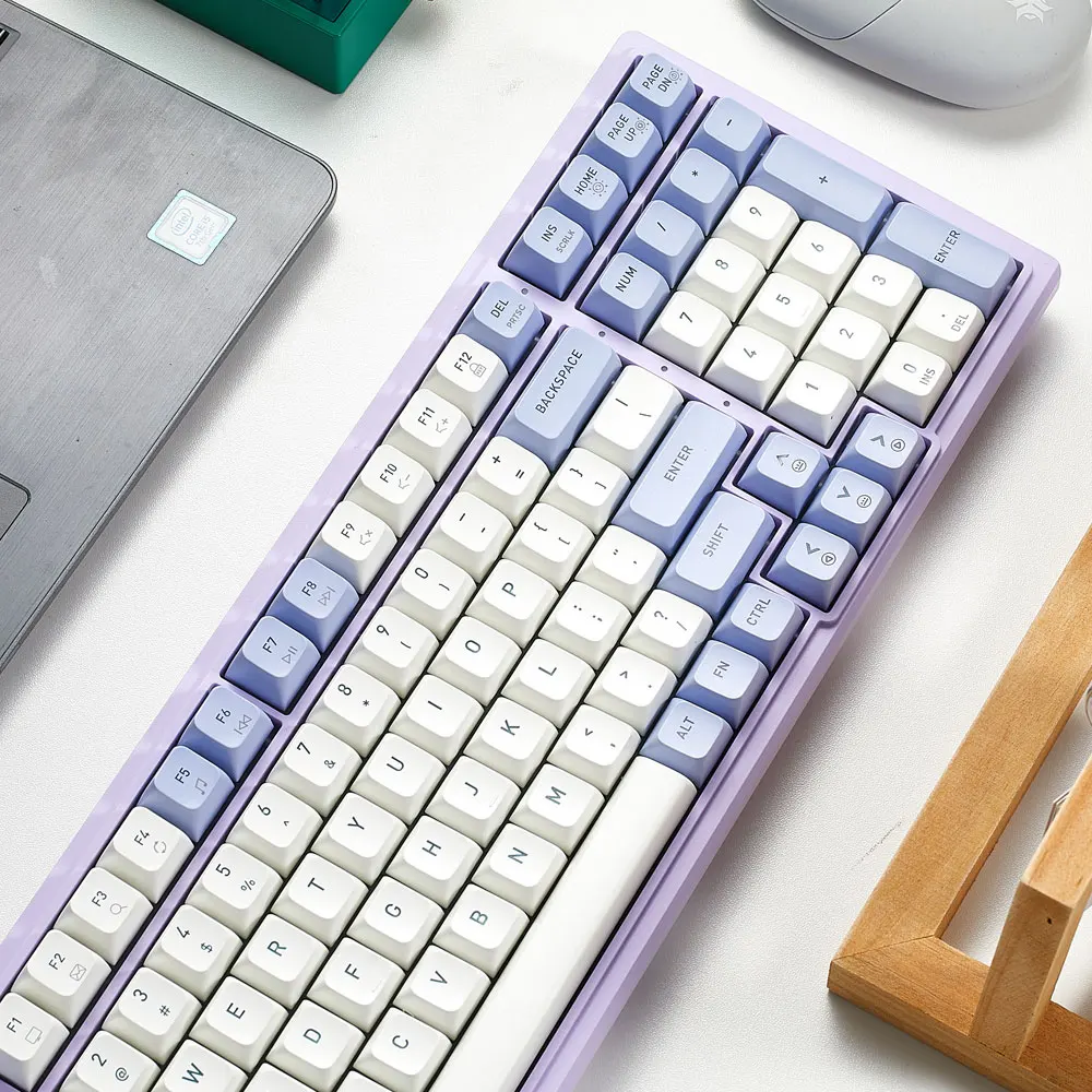 لوحة المفاتيح الميكانيكية 87key HEXGEARS M3 هيكل طوقا قابل للتبديل السريع Kailh صندوق التبديل الأبيض الخلفية لوحة المفاتيح الميكانيكية للألعاب