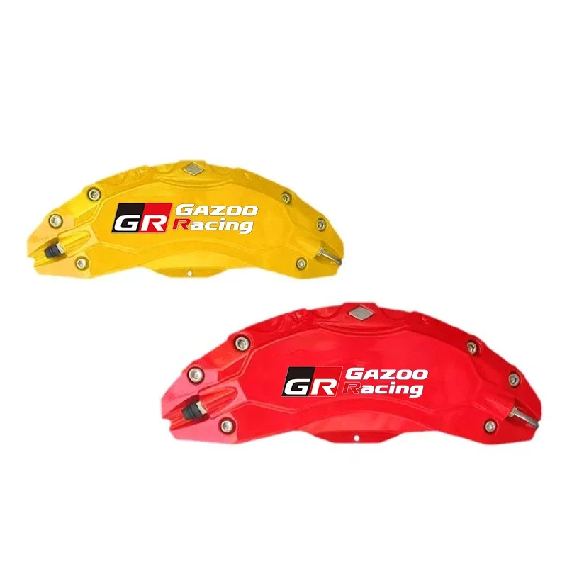 Car Brake Caliper Sticker Heat Resistant Decals for GR GAZOO Racing Logo Auris Pruis C-HR Corolla  CAMRY AYGO Prius For Toyota