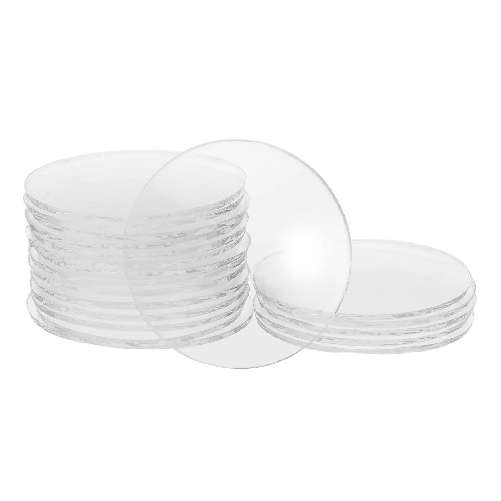 

20Pcs Spotlight Glass Lenses Transparent High Transmission for Mr16 Gu10 Floodlight Outdoor Landscape Lighting Shade Cover