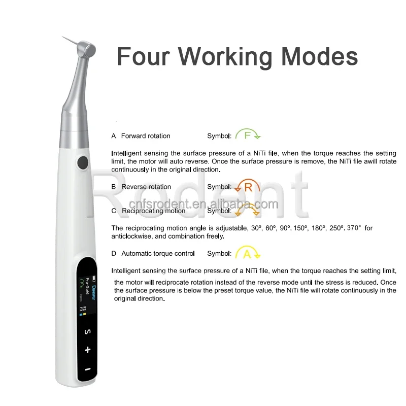 Factory Price Den tal 16:1 Wireless Endo Motor Root Canal Treatment Led Endo Motor with Built-in Apex Locator