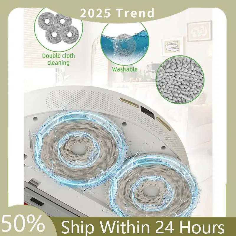 Zestaw górny A75X Top 2 do Roborock Q Revo S/Q Revo Maxv/Q Revo Pro Robot Odkurzacz Szczotka Główna Boczna Filtry Hepa Ścierka Mopująca Worek na Kurz