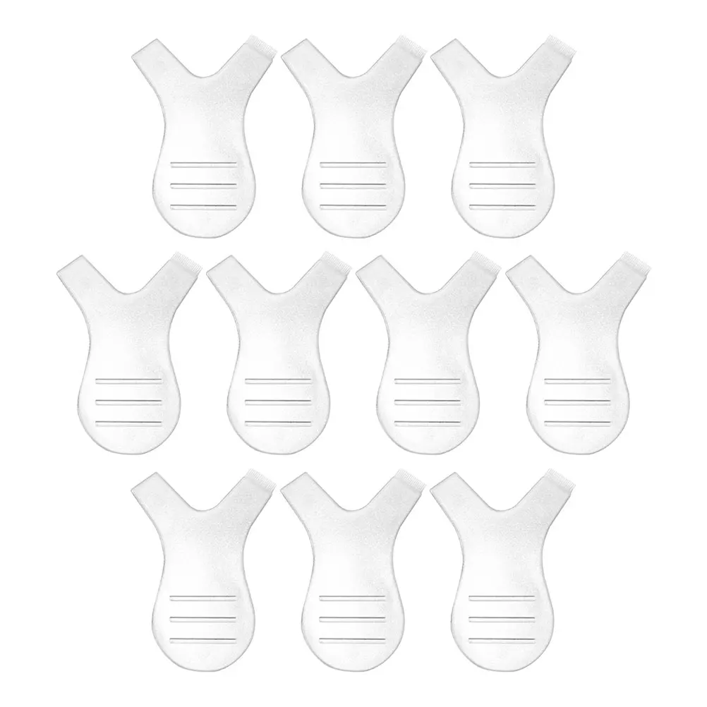 10 قطعة أداة رمش لتجعيد المطعمة المطعمة فرشاة أداة Y تجعيد الرموش أدوات شكل الرموش فرشاة #1