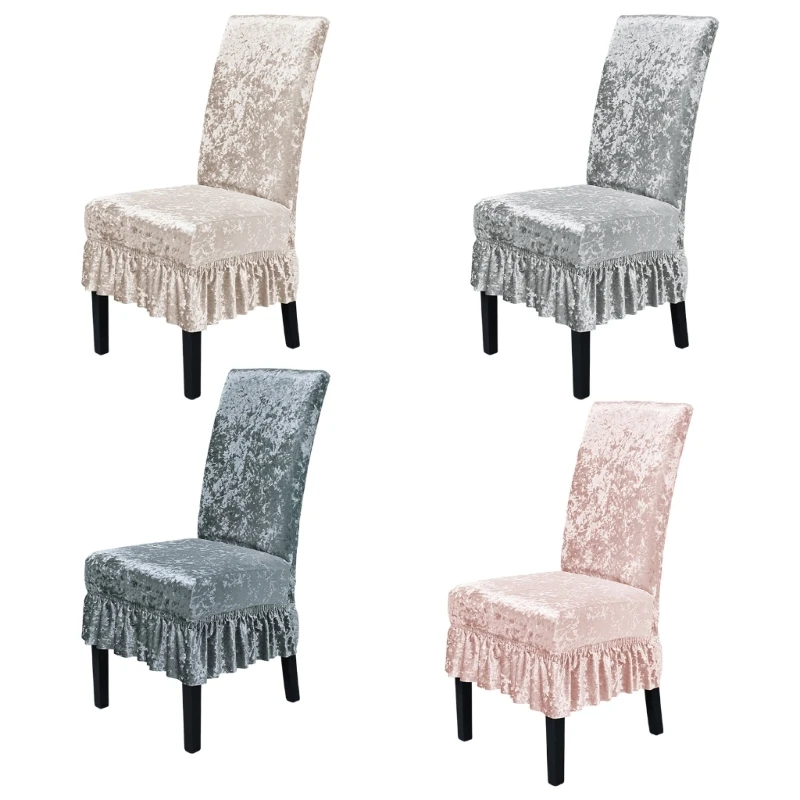 F92B Elegant Chair Slipcover Chair Cover For Dining Room Meeting Room