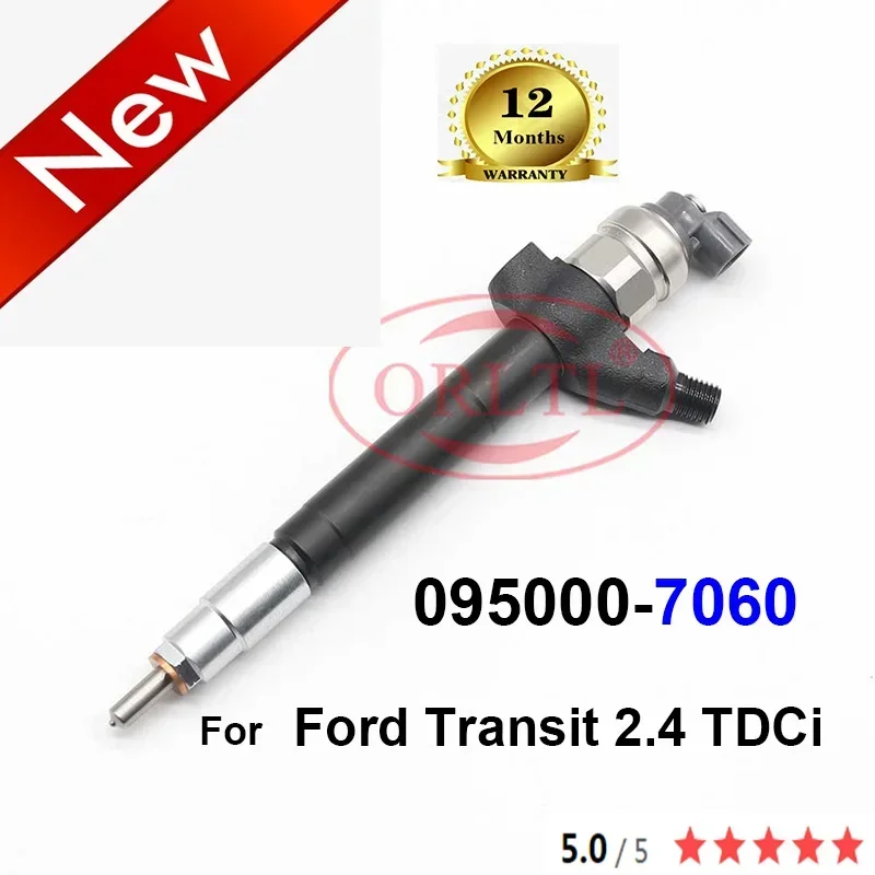 High Quality Injector 6C1Q-9K546-BB 6C1Q-9K546-BC 6c1q9k546bc 6C1Q-9K546-BC DCRI107060 095000-7060 for Ford Transit 2.4 TDCi