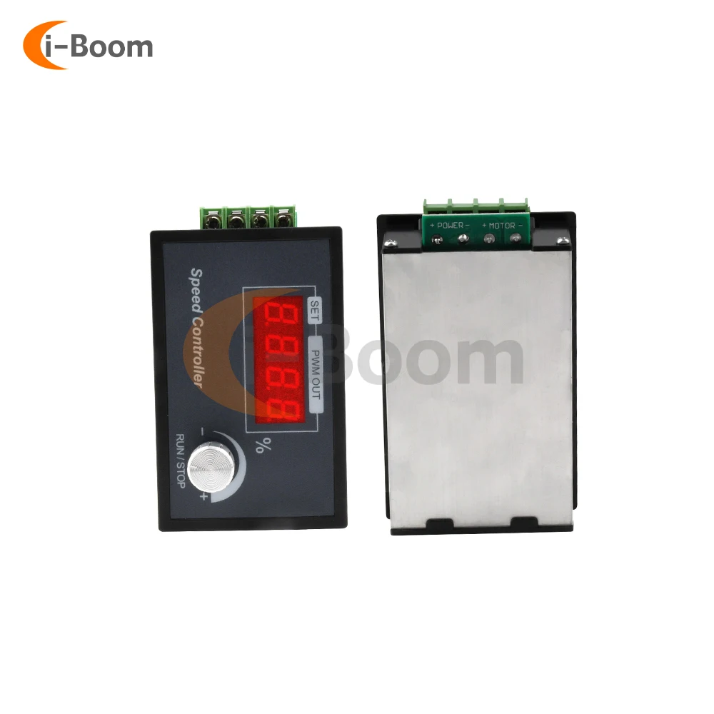 DC6-60V PWM Motor Speed Controller Motor Controller Encoder Frequency can be set Knob control