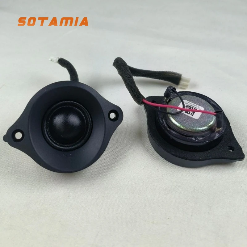 SOTAMIA 2 قطعة مكبر الصوت AudioTreble مكبر صوت 8 أوم 20 واط فيلم الحرير HiFi الموسيقى مكبر الصوت لتقوم بها بنفسك نظام صوت المسرح المنزلي