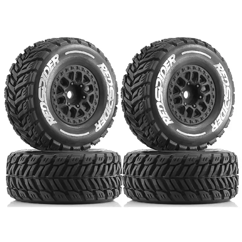 FBIL-LC Truck Wheels For 1/14 Mini For Mojave Short Truck Tires And Wheels Set For MOJAVE GROM Off-Road Racing Car Accessories B