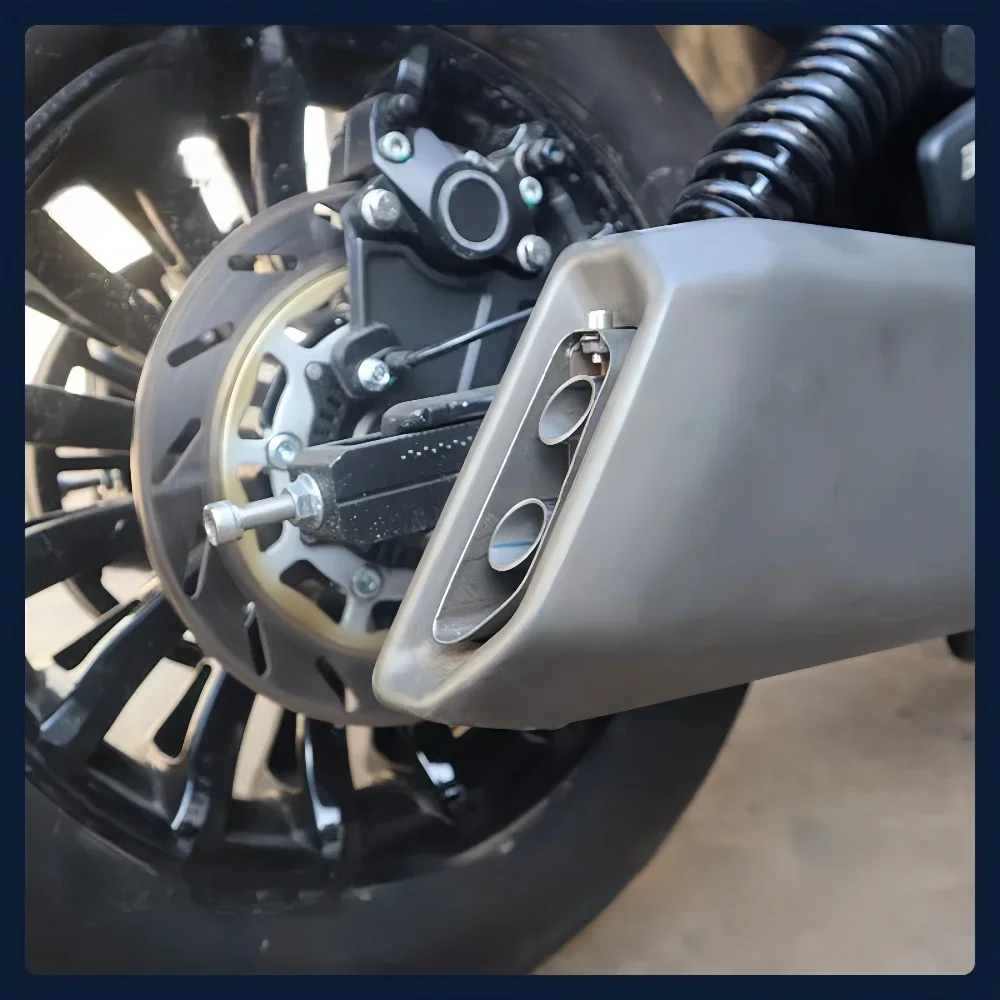 Geeignet für Schalldämpfer Benda Black Flag 500, originaler Schalldämpfer zur Geräuschreduzierung, Schalldämpfer zur Geräuschreduzierung