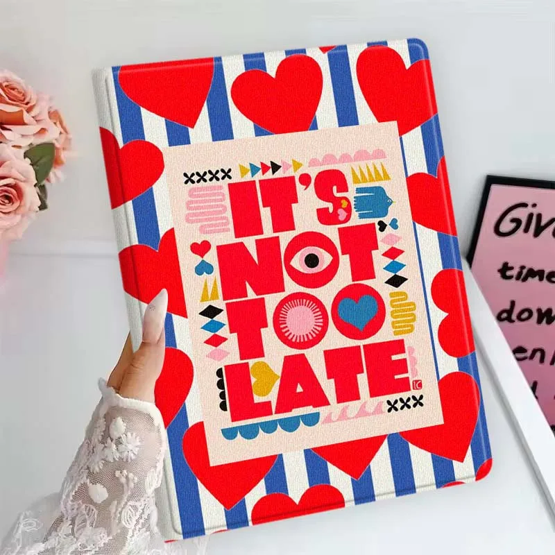 Creative Text For Samsung Galaxy Tab S11 S10 S9 S8 S7 S6 A10.1 A9 A8 A7 10.9 Lite FE Plus Inch Tablet Case