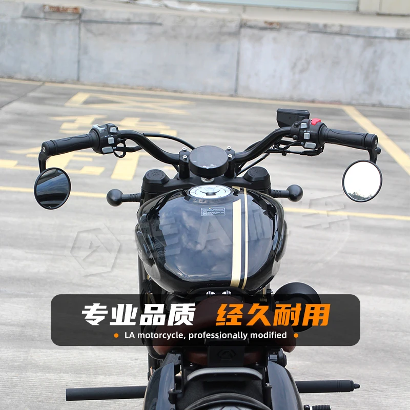 Adecuado para la modificación de motocicletas Benda Napoleon 450, cómodo manillar elevado y trasero, instalación no destructiva