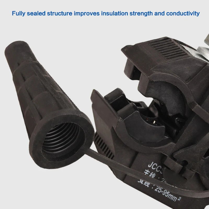 【LM】16-95 Mm 2 Main Line No-Peeling Cable Piercing Connector 1KV Low Voltage Breakproof T-type Main1.5-35 Puncture Cable Clips