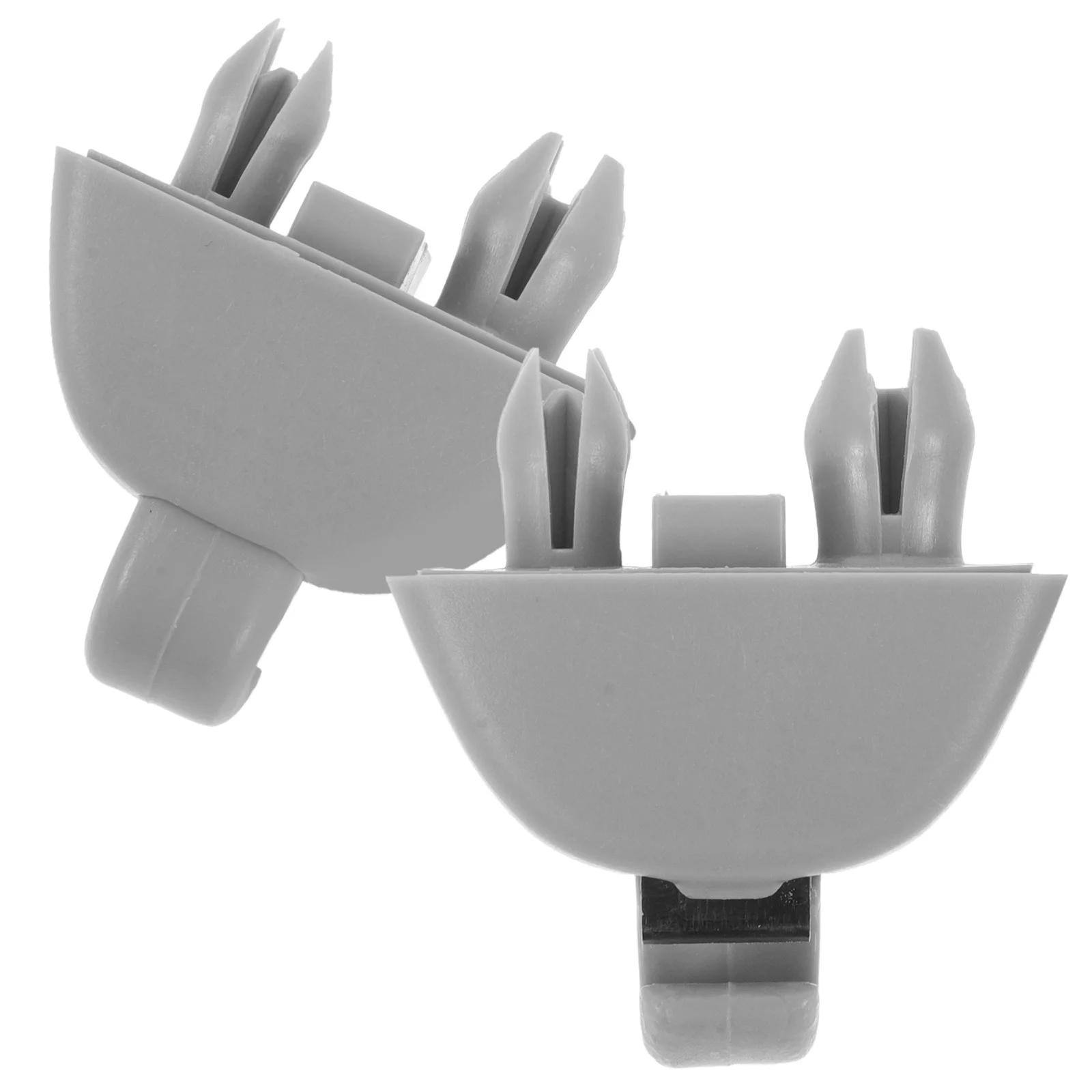 2Pcs Sun Visor Hook Clip Reliable Addition to Car Interior Long Lasting Durability Sun Visor Hook Vehicle Accessories