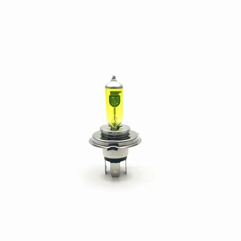 2 Buah H4 9003 HB2 12V 60/55W P43T Lampu Kuning 3000K Lampu Mobil Lampu Depan Lampu Kabut Otomatis Bohlam Halogen