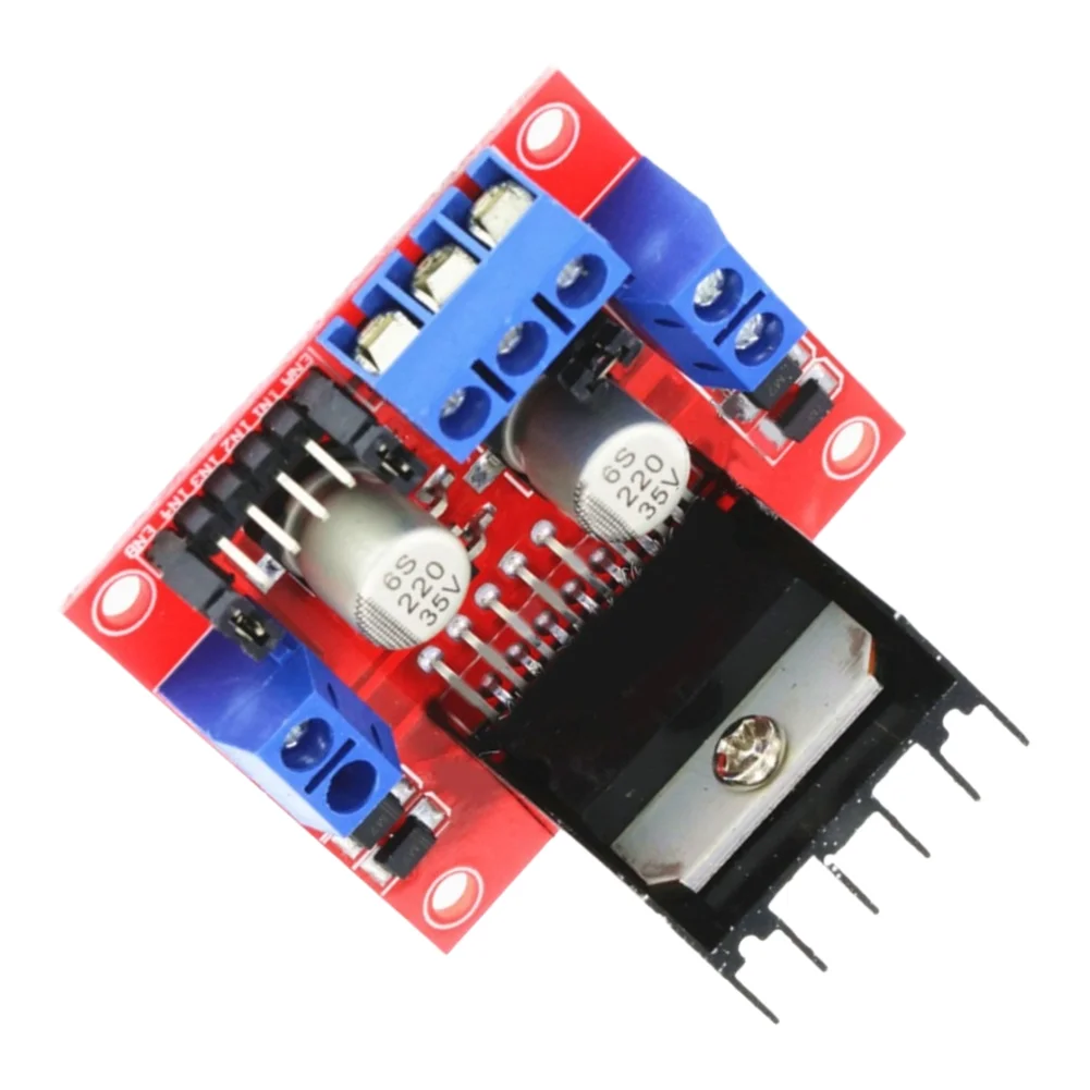 H for bridge Motor Drive Module for l298n Main Chip 5V 35V Drive Voltage 2A Driving Current Reliable Performance