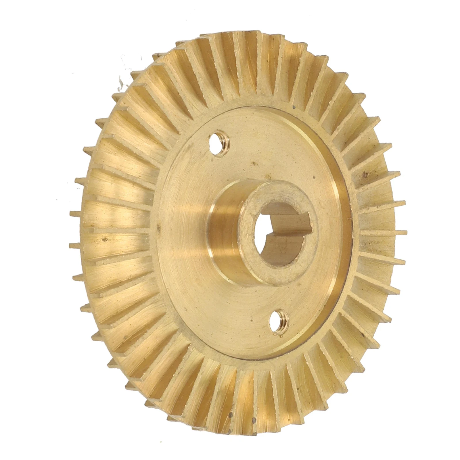 1PC Brass Water Pump Impellers Self-Priming Pump Double-Sided Copper Pump Impeller Pump Replacement Parts