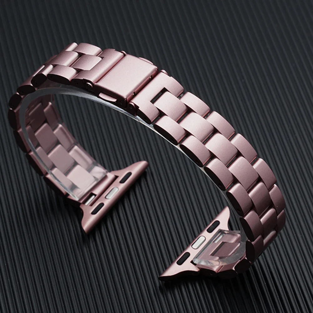 العصابات ل حزام ساعة أبل 10 46 مللي متر 44 مللي متر 45 مللي متر 40 مللي متر 42-41 مللي متر سليم الفولاذ المقاوم للصدأ سوار الترا 49 مللي متر iwatch سلسلة 9 8 7 6 SE 5 4