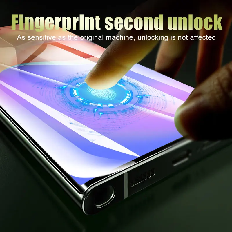 4Pcs Not Glass Hydrogel Film For Samsung Galaxy S24 S23 FE S22 Note 20 10 Ultra S21 S20 plus S10 Lite Screen Protector S10E Film image 5