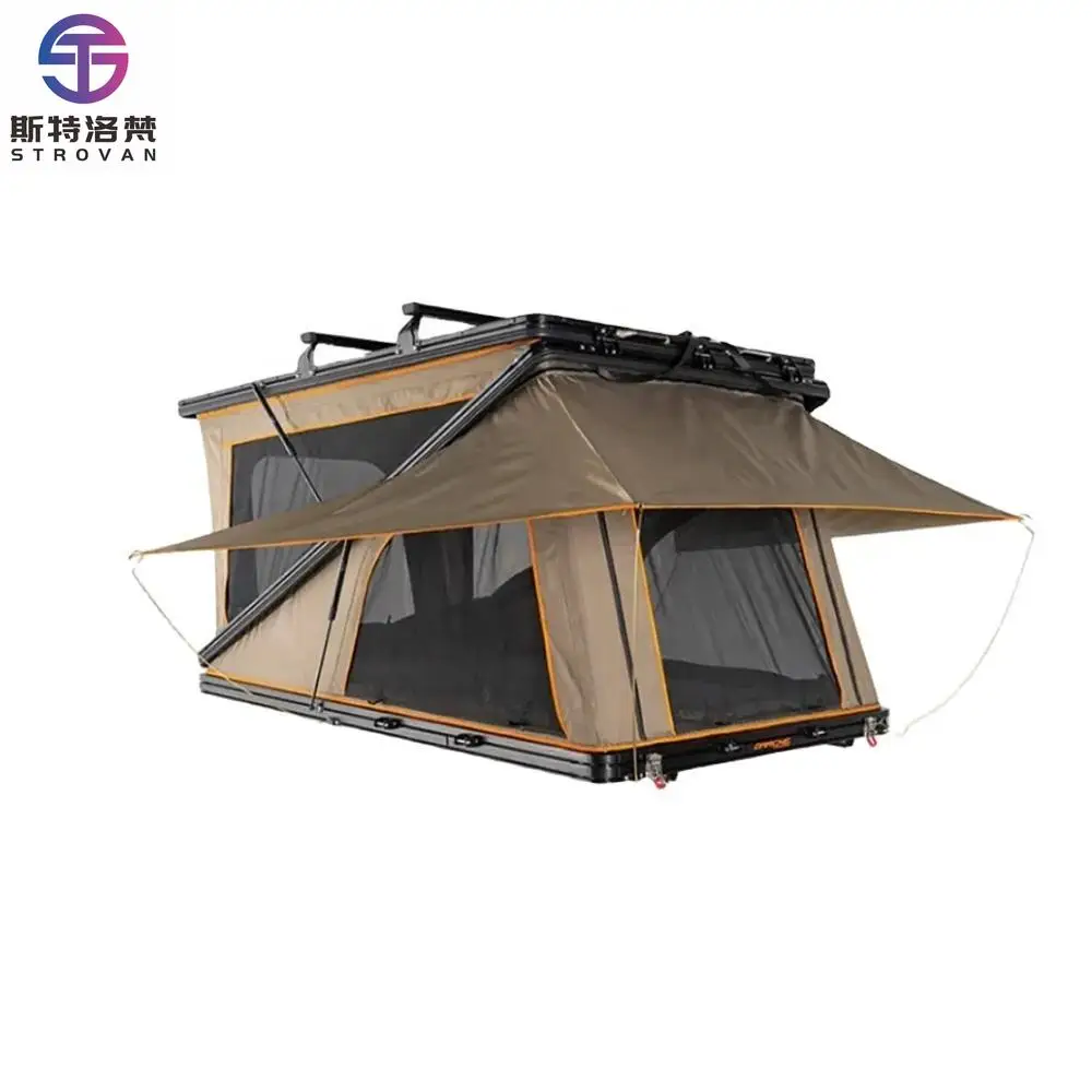 

STLF LZS 2025 New All Season Car Suv Hard Shell Roof Top Tents Waterproof Canvas Modern Automatic Z-shape Camping