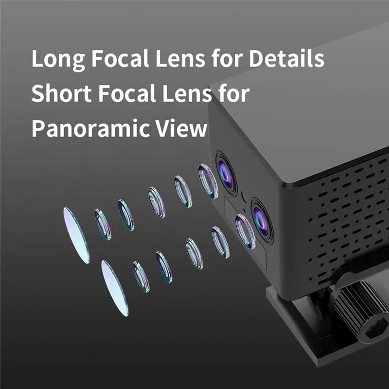 ?4G HD Mini Dual Lens Camera 3000Mah PIR Night Vision Motion Human Detection IP Surveillance Video Camcorder Camera