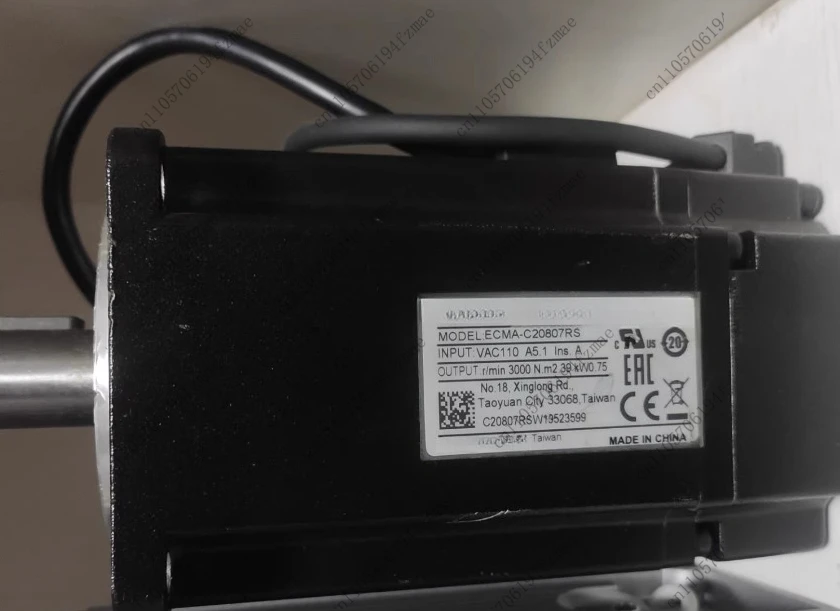 Accessories 750w Servo Motor B2 Series Drive Model.ASD-B2-0721-B Motor Model.ECMA-C20807RS