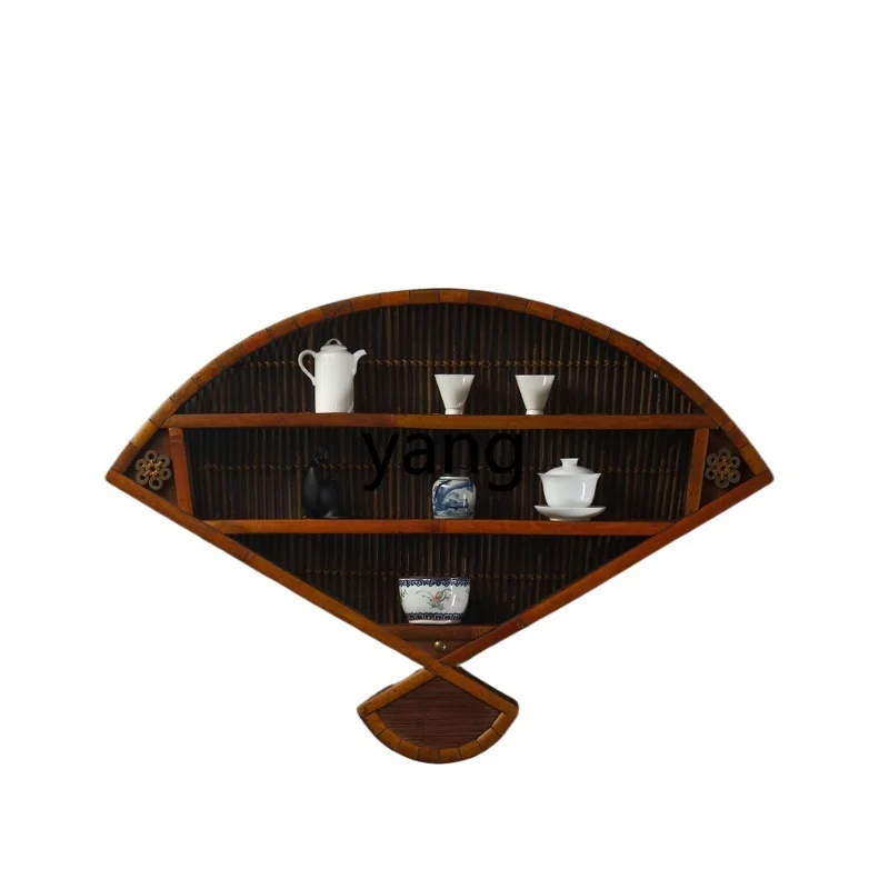 xyy wall-mounted bogu frame, wall-mounted tea set storage rack hanging ornament