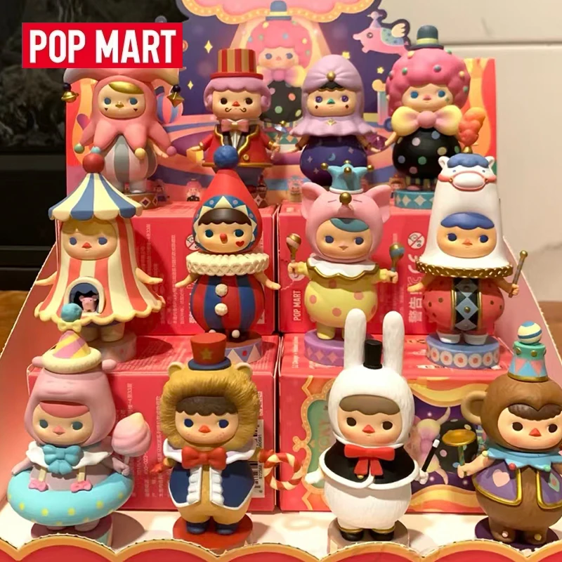 POP MART PUCKY Fairy Circus Series Original Blind Box Mystery Box Toys Guess Bag Doll Cute Action Figure Desktop Decoration Gift
