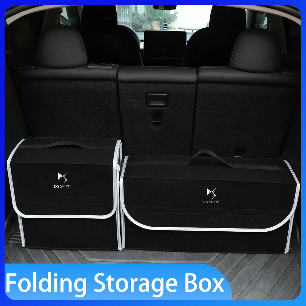 

Car Storage Bag Folding Travel Tidying Box Trunk Tools Case For DS SPIRIT 2 3 4 5 6 7 DS2 DS3 DS4 DS5 DS6 DS7 Auto accessories