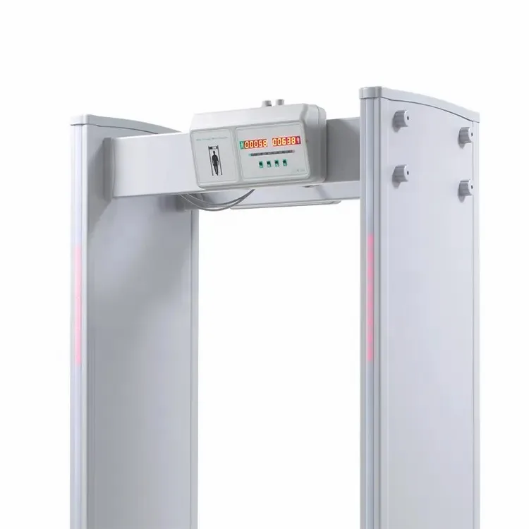 Safeagle 6 18 Zone Luchthaven Bodyscanner Beveiliging Doorloop Gebogen Metaaldetector Prijs