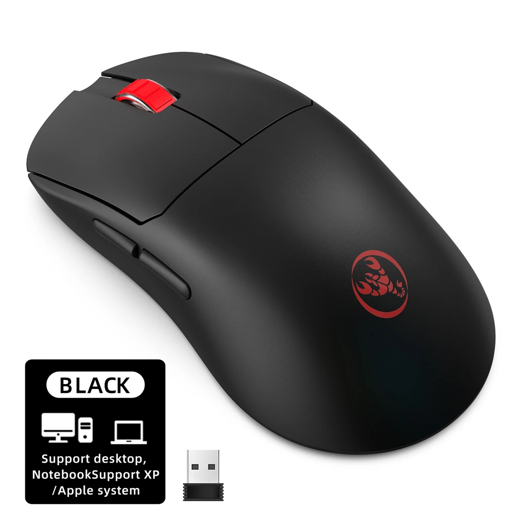 

T800 Lightweight Rechargeable Gaming Mouse 2.4Ghz Wireless +Wired DualModes 10000DPI Adjustable Automatic Sleep