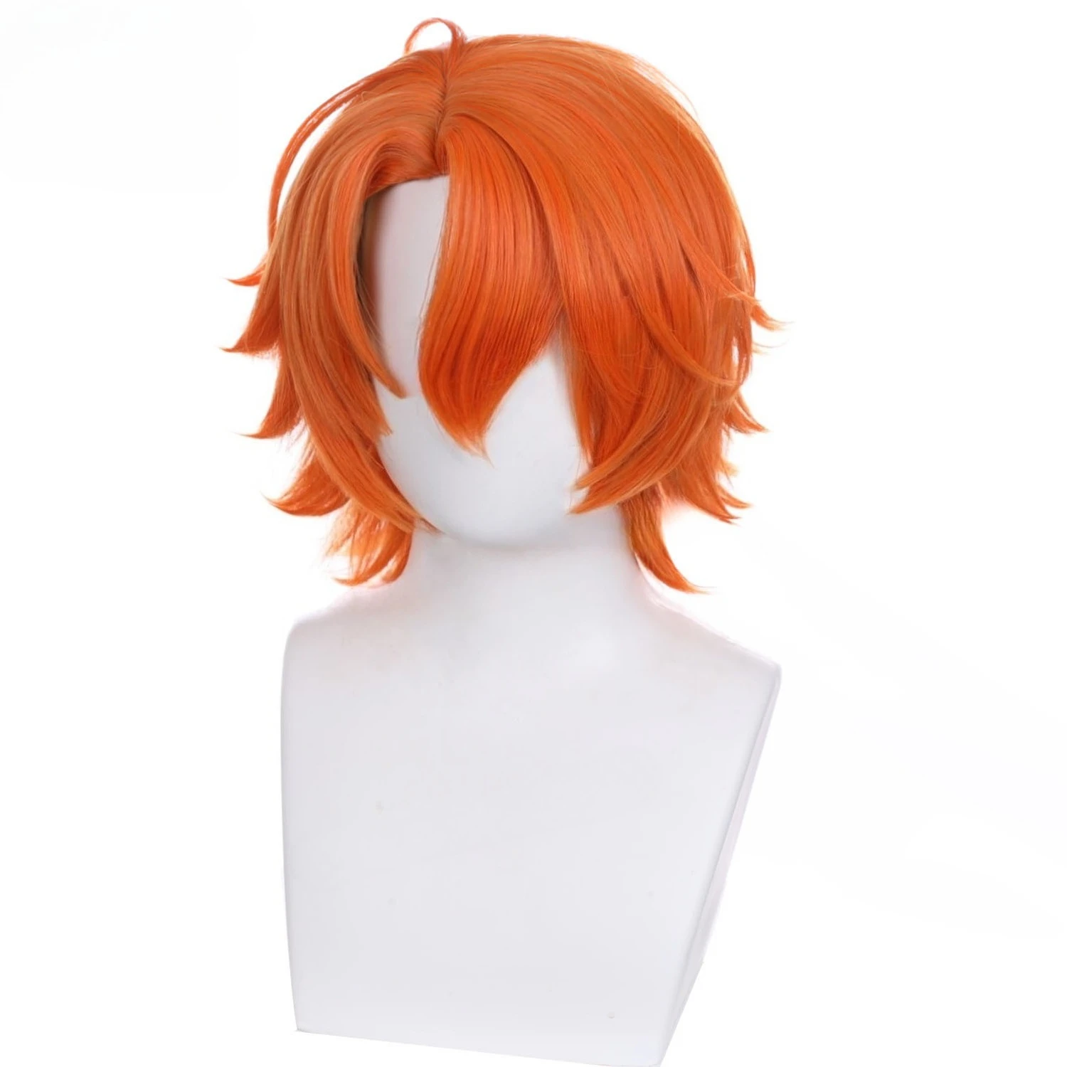 Hazbin Hotel Velvette Parrucca Cosplay Gioco Anime Viola Rosso Bianco Misto Doppia coda di cavallo Capelli sintetici resistenti al calore per le donne