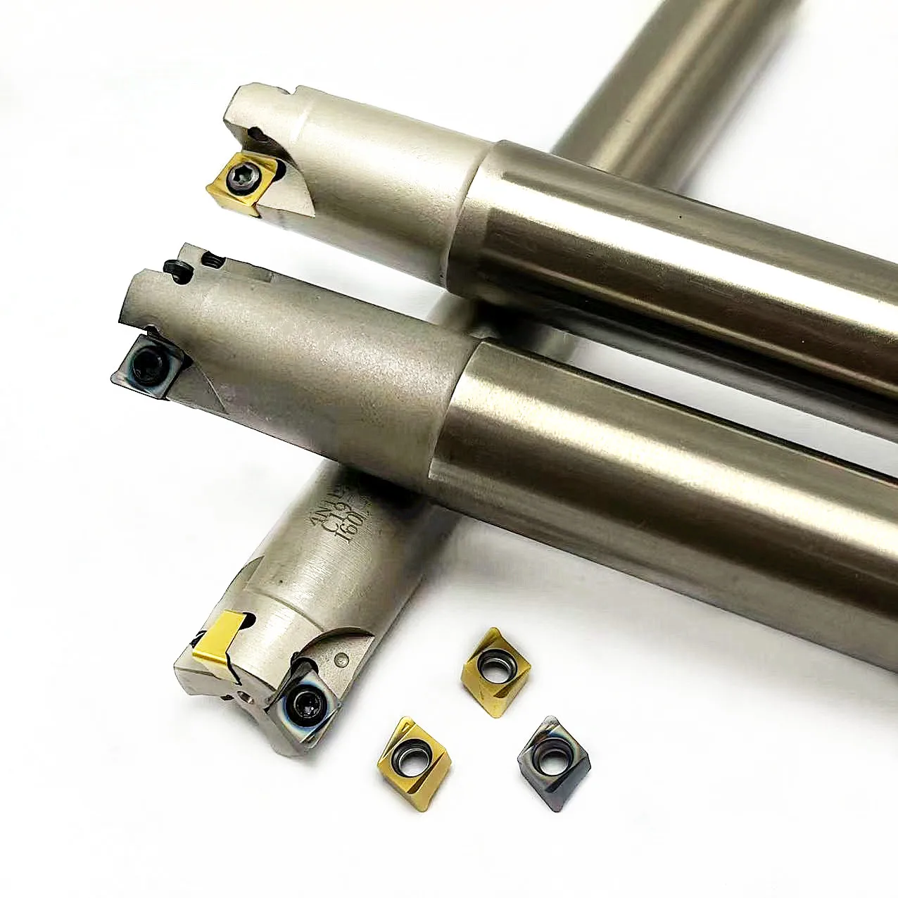4 nkt060308 Hartmetalle insatz te90 4 nte90 Metall-Schnell fräser Wolfram carbid 4nkt060308r-m Schnell fräser