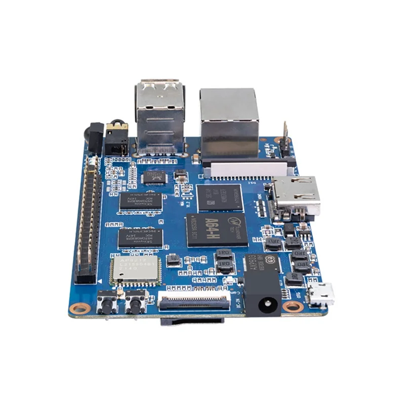 

Для Banana Pi BPI-M64 макетная плата Allwinner A64 2 ГБ DDR3 8G EMMC 1000 Мбит/с Wi-Fi + BT Поддержка для Linux Raspberry Pi