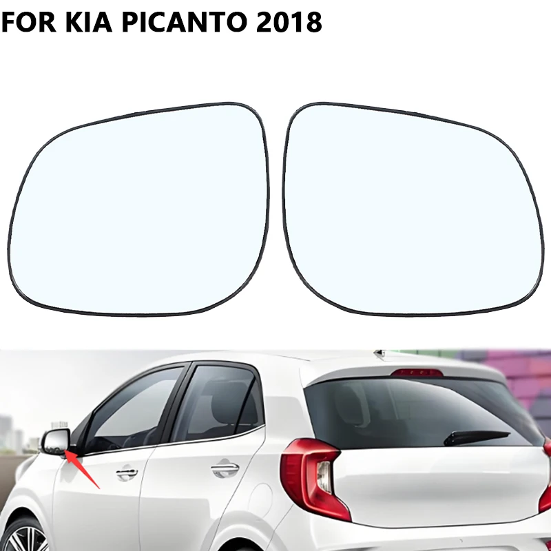 

For KIA Picanto 2018 Car Exterior Rearview Mirror Glass Lens Accessories 87611-G6000 87621-G6000