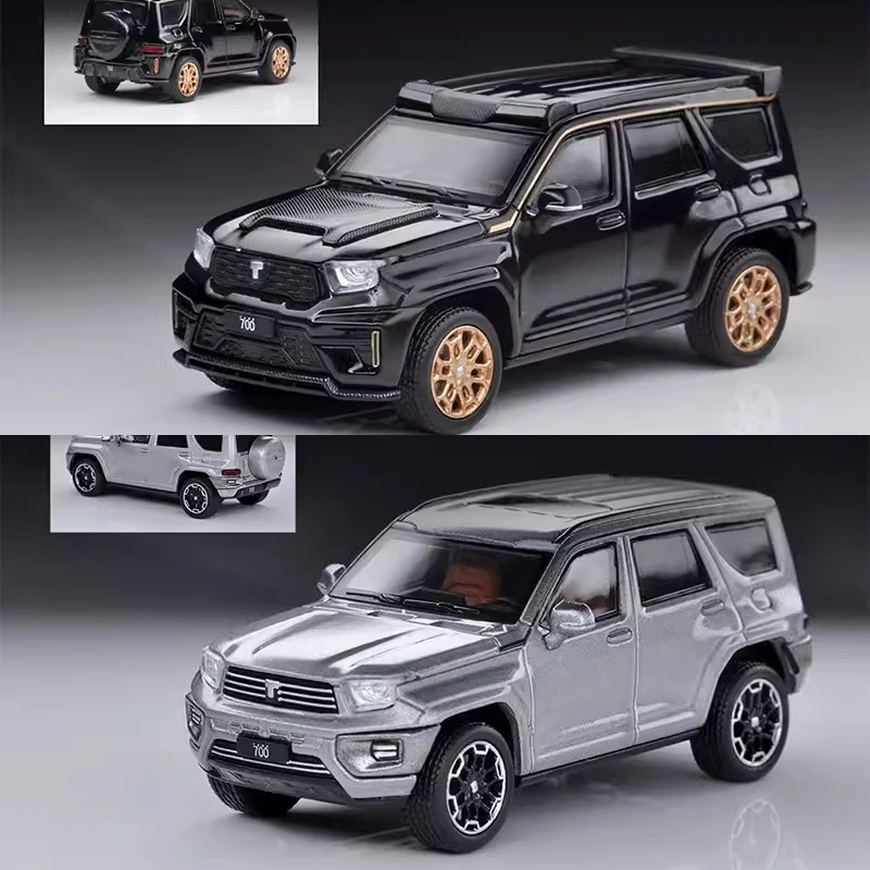 **Pre-Order** XCarToys 1:64 TANK700 Limited Edition black / grey Diecast Model Car