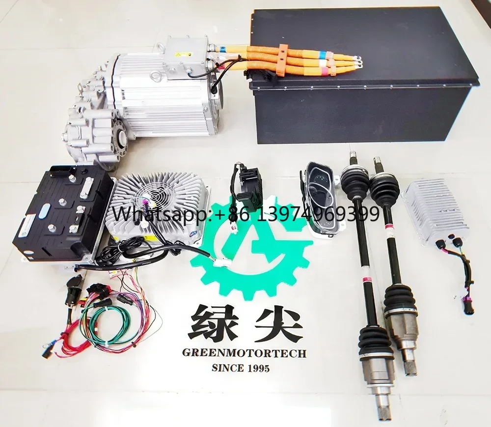 45KW Driving System for Electric Car,  Liquid Cool Motor, Controller. Vehicle Controller Unit High Speed System