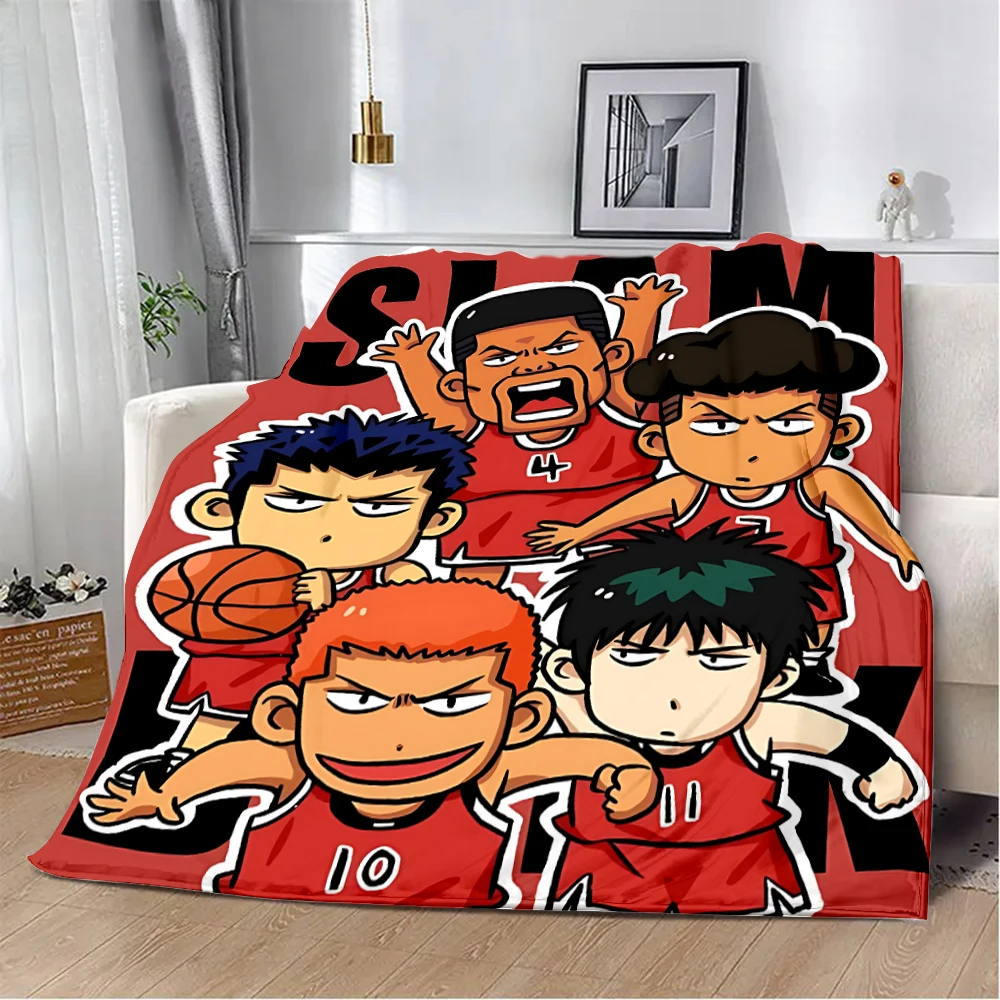 Hot Slam Dunk Printed Blanket Picnic Blankets Warm Blanket Soft and Comfortable Blanket Home Travel Birthday Gift