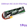 1Pcs 3300mah 6S XT60