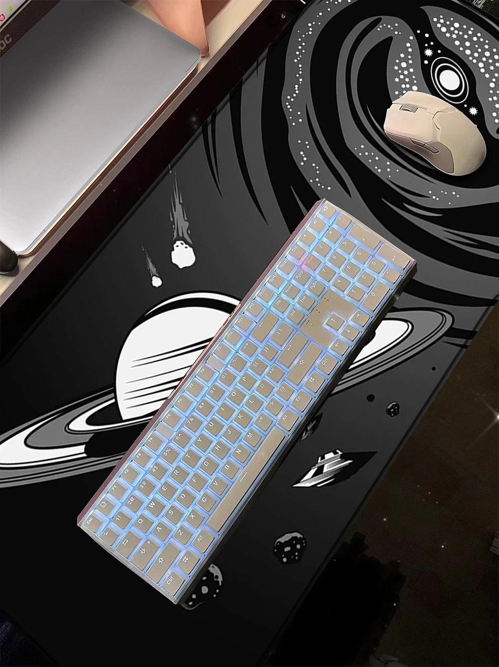 Xxl Gaming Mouse Pad Black Hole Speed Mousepad Professional PC Gamer Cabinet Mechanical Keyboard Carpet Gaming Computer Desk Mat
