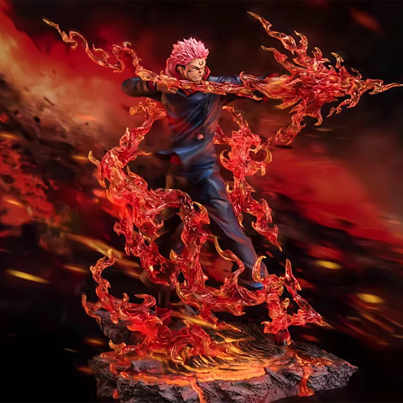 

Anime Jujutsu Kaisen Ryomen Sukuna Figure Battle Model Pvc Statue Toys Doll Collect Peripheral Toy Decoration Gift In Stock