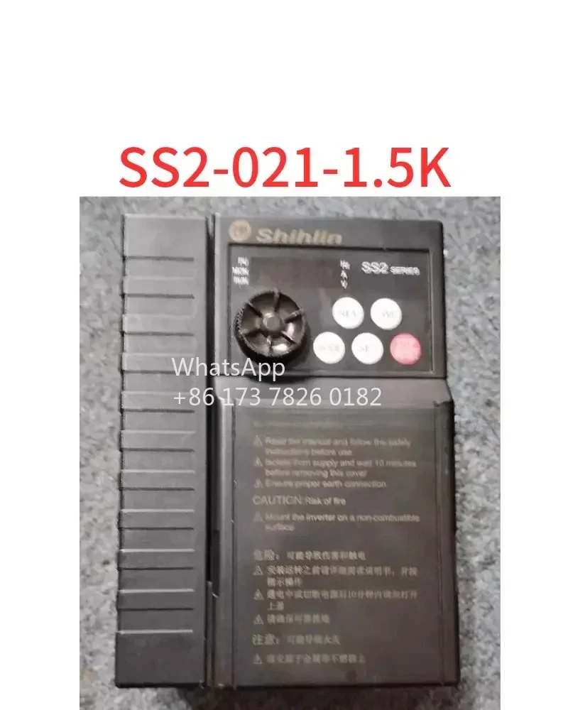 

Used SS2 series inverter 15 kw 220V SS20211.5 K function package