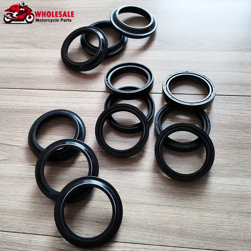 2pc/4/8/16pc 43x53x9.5/11.5 Forcella Anteriore Polvere Paraolio Per KT * M 125 Duke RC125 Street RC 125 EXC MXC SGP-GS 125 43mm EXC125 MXC125