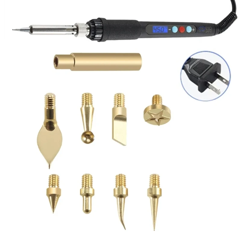 Soldering Iron Tip 3D Printing Modify Finishing Tool Brass Thread Embedded