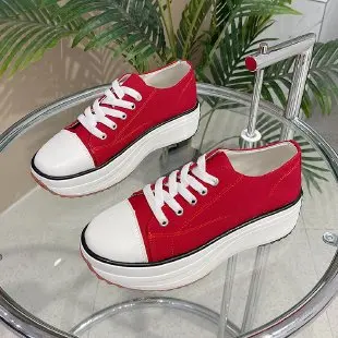 Women Sneakers Casual Spring/Autumn Women Walking Shoes Soft Fashion Lace-Up Female Outdoor Ladies Shoes