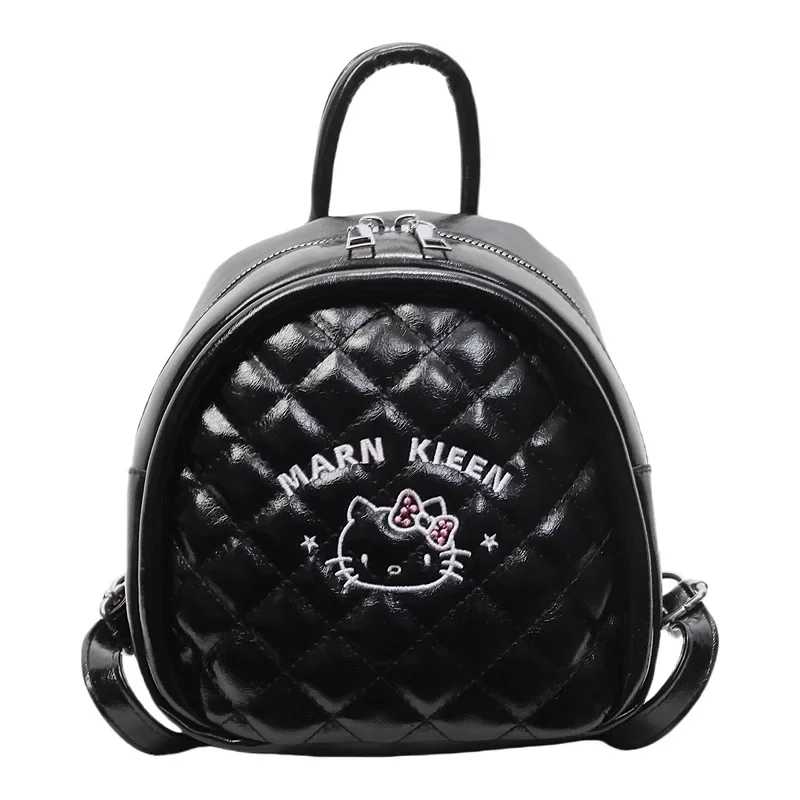 Plecak Hello Kitty Modny Przenośny Mały Plecaczek Nowy Dziewczęcy Plecak Ringge Śliczne Torby z Haftem z Kreskówek dla Kobiet