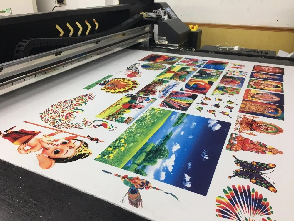 China Industrial 1.8m new types Direct Printing on Fabric Belt Silk Cotton Digital Textile Printer