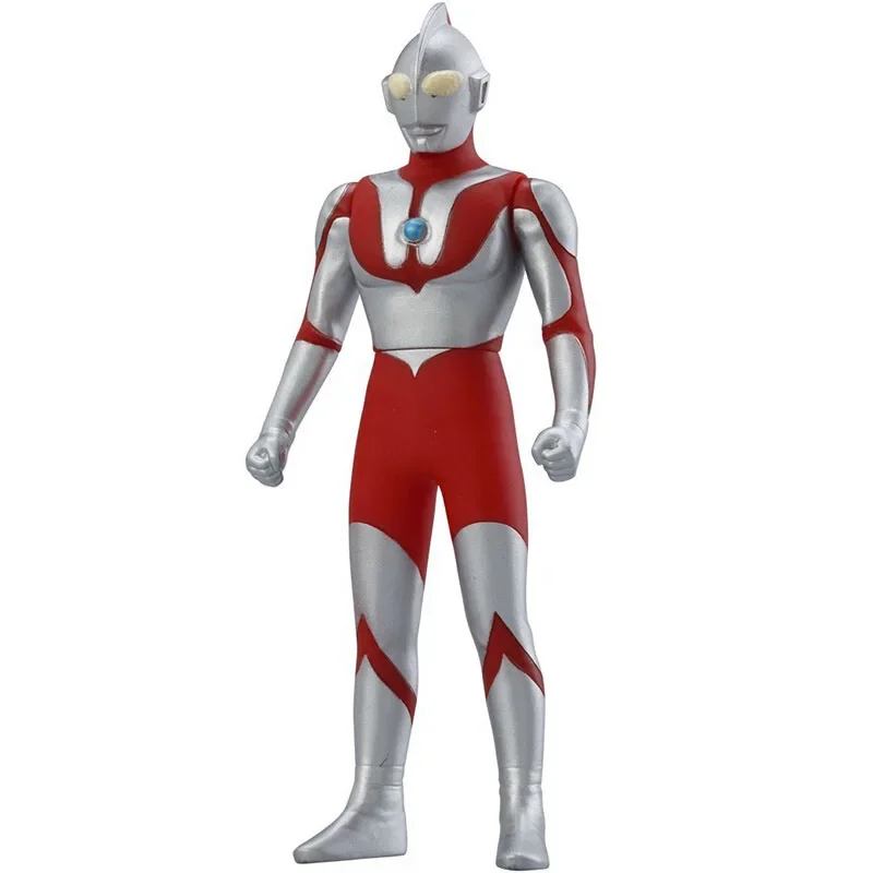BANDAI Ultraman Tiga Seven Zoffy Ace Taro Leo Ojciec Ultra Figurki Anime Figurka akcji Model kolekcjonerski Kid Coll Zabawka Prezent