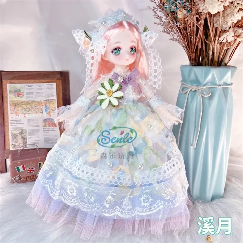 

Кукла ALI, двухмерная девочка, комикс, лицо, 6 очков, BJD, детская игрушка, кукла, маленькая принцесса, 30 см