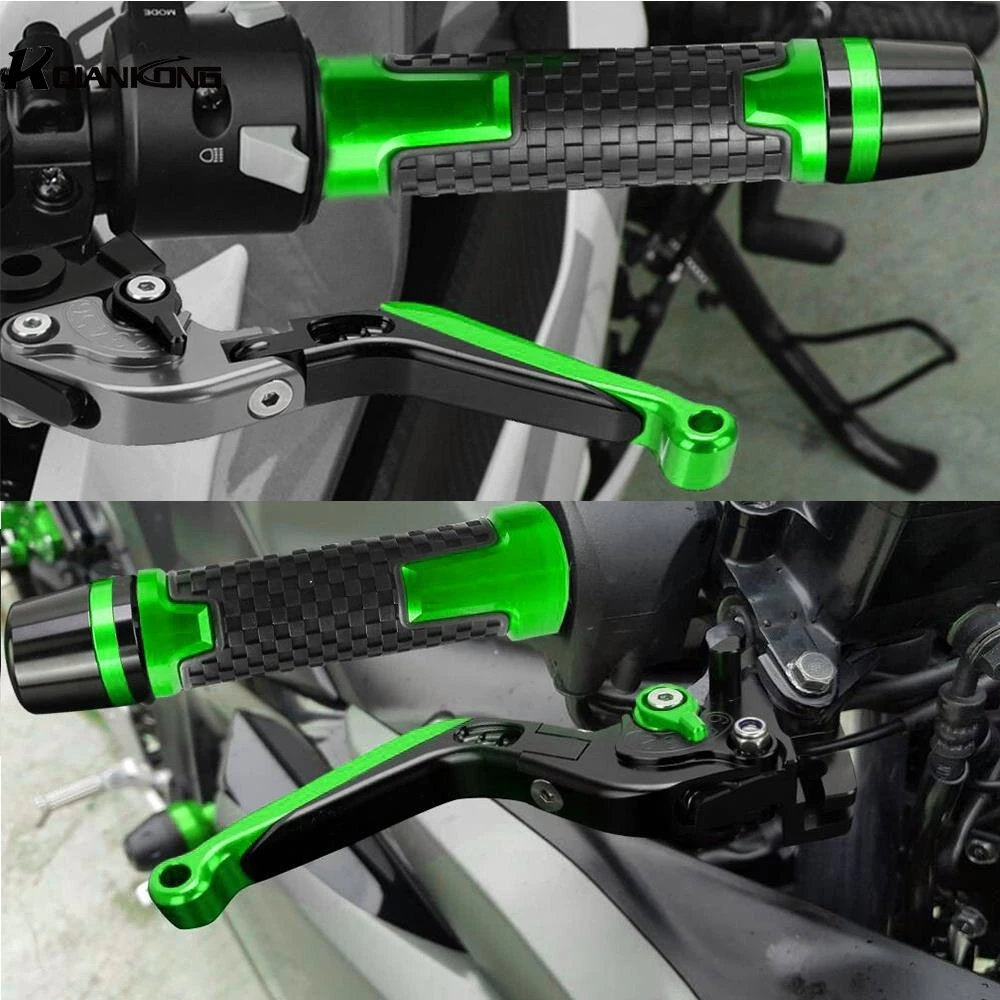 Motorcycle NINJA650R ER6F ER6N 06-08 Handles Brake Clutch Levers Handlebar grips Ends For KAWASAKI ER-6N 2006 2007 2008 ER er 6N - view 6